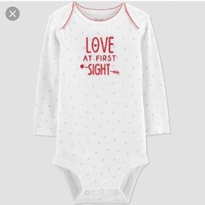 NEW Carter’s Love at 1st Sight Valentine Bodysuit